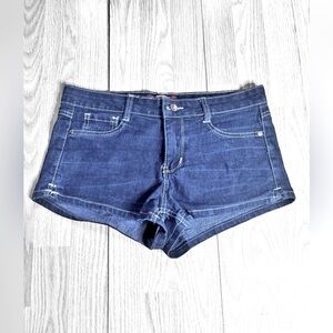 Girls Blue Denim Shorts